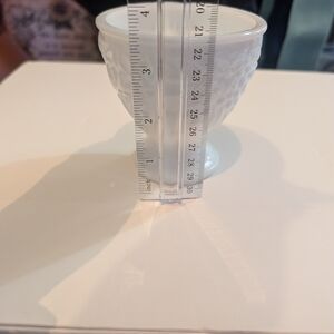 White Textured Goblet